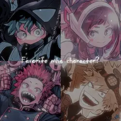 Fav mha character 