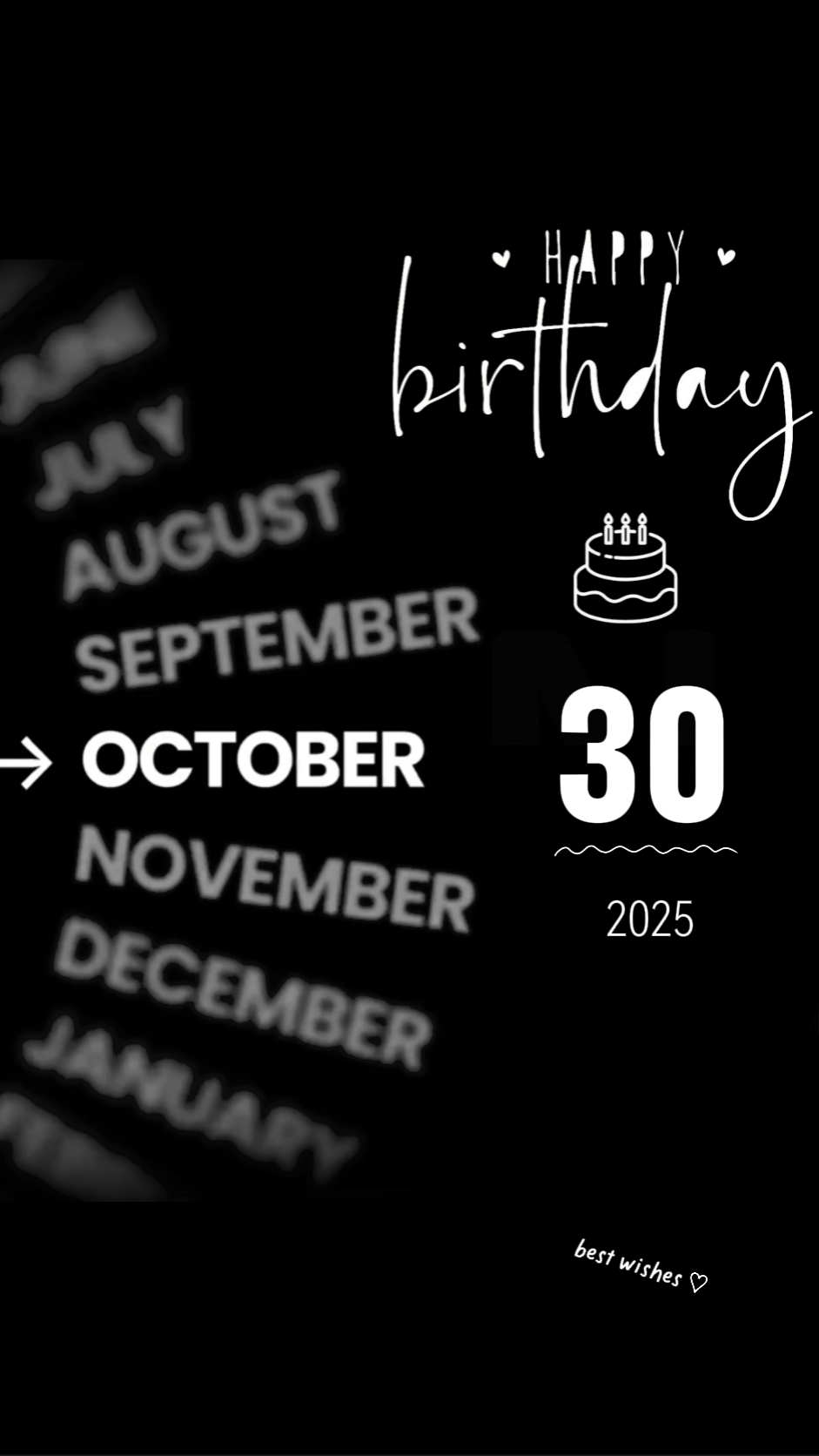HBD 30 octobre 2025