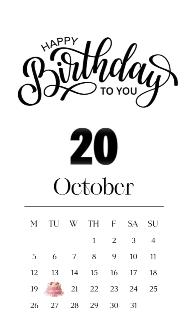 20 october birthday 