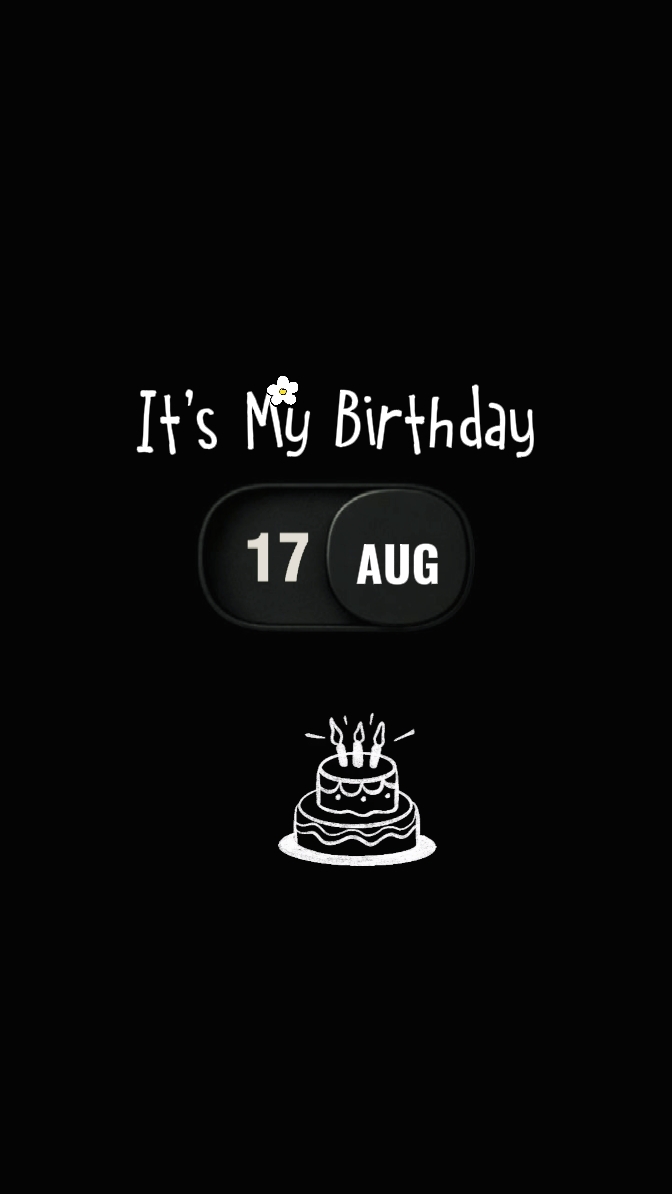 Birthday 17 August
