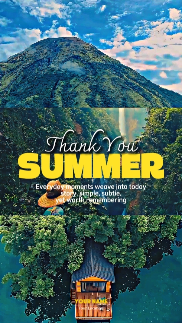 Thank you summer's 