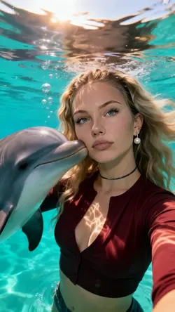 My pet dolphin
