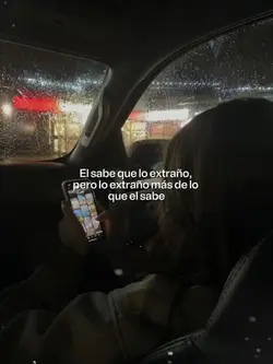 Sabe que los extraño