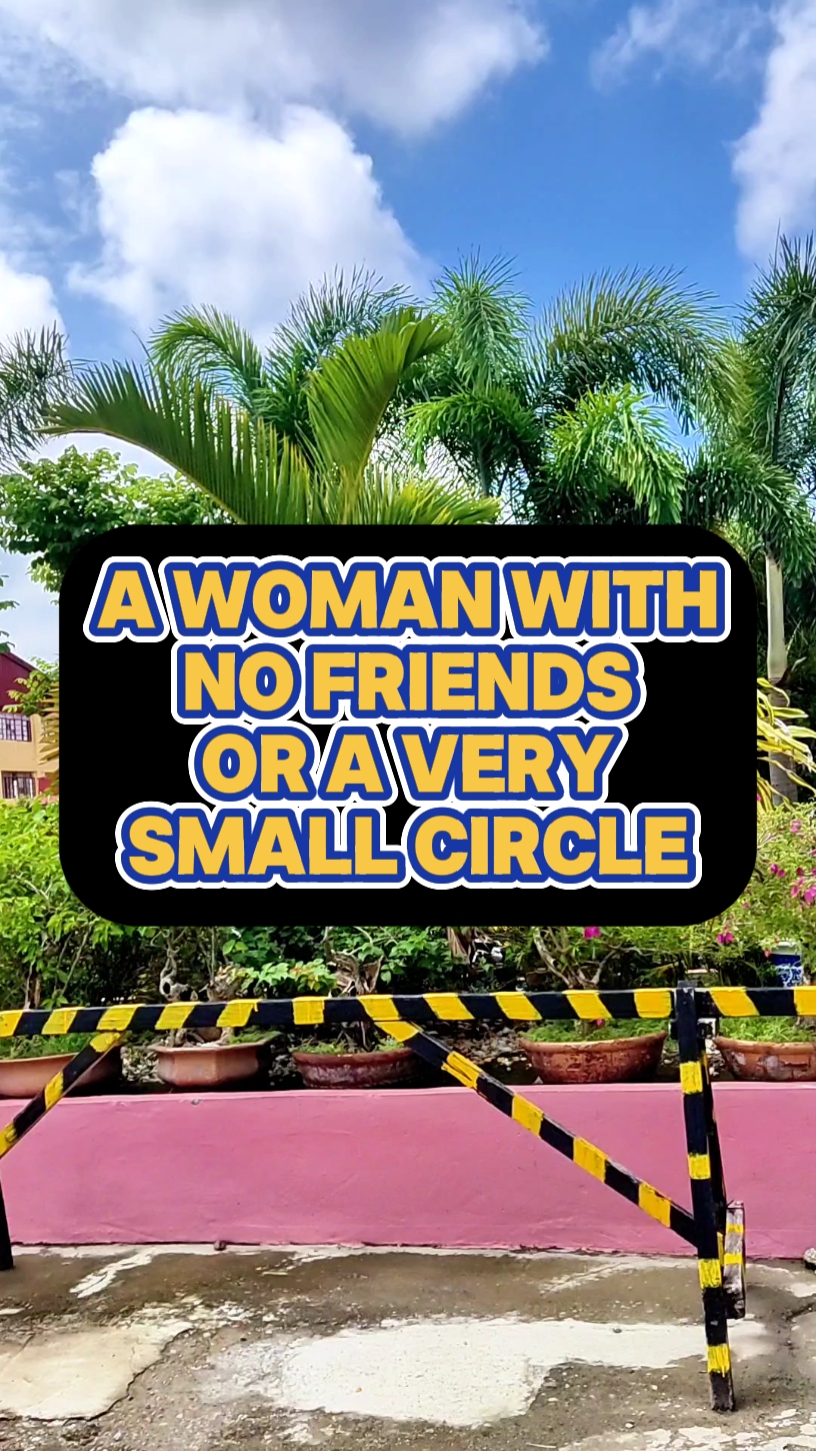 Femme sans amis