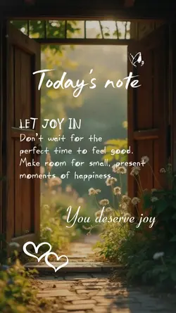 Let Joy in