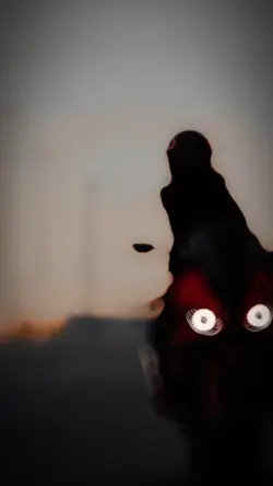 Slowmotion biker