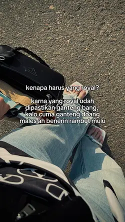 knp harus yg royal?
