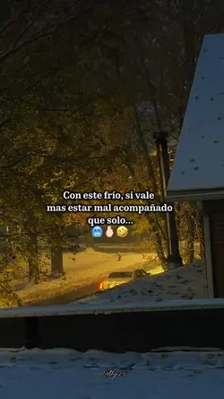Con este frío 🫣🥶