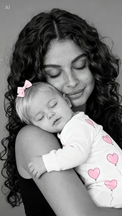 With baby photoshoot