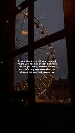 in your life