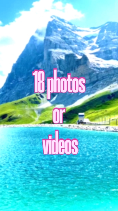 18 photos or videos 
