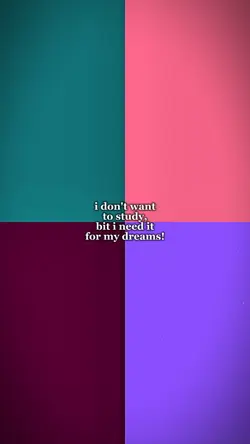 I dont want to study