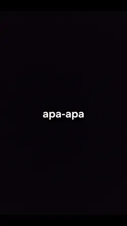 tidak apa - apa