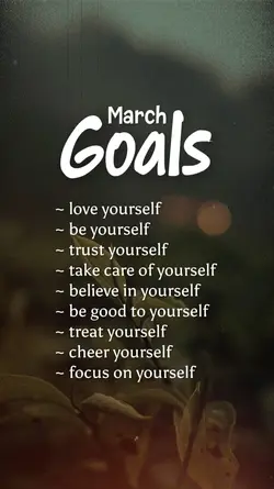 March Goals