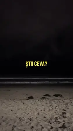 știi ceva