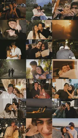 21 photos collage