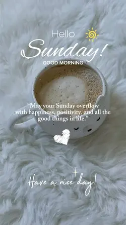 Hello Sunday 🌞