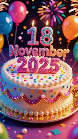 Birthday 18 nov 2025
