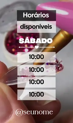 horários SÁBADO