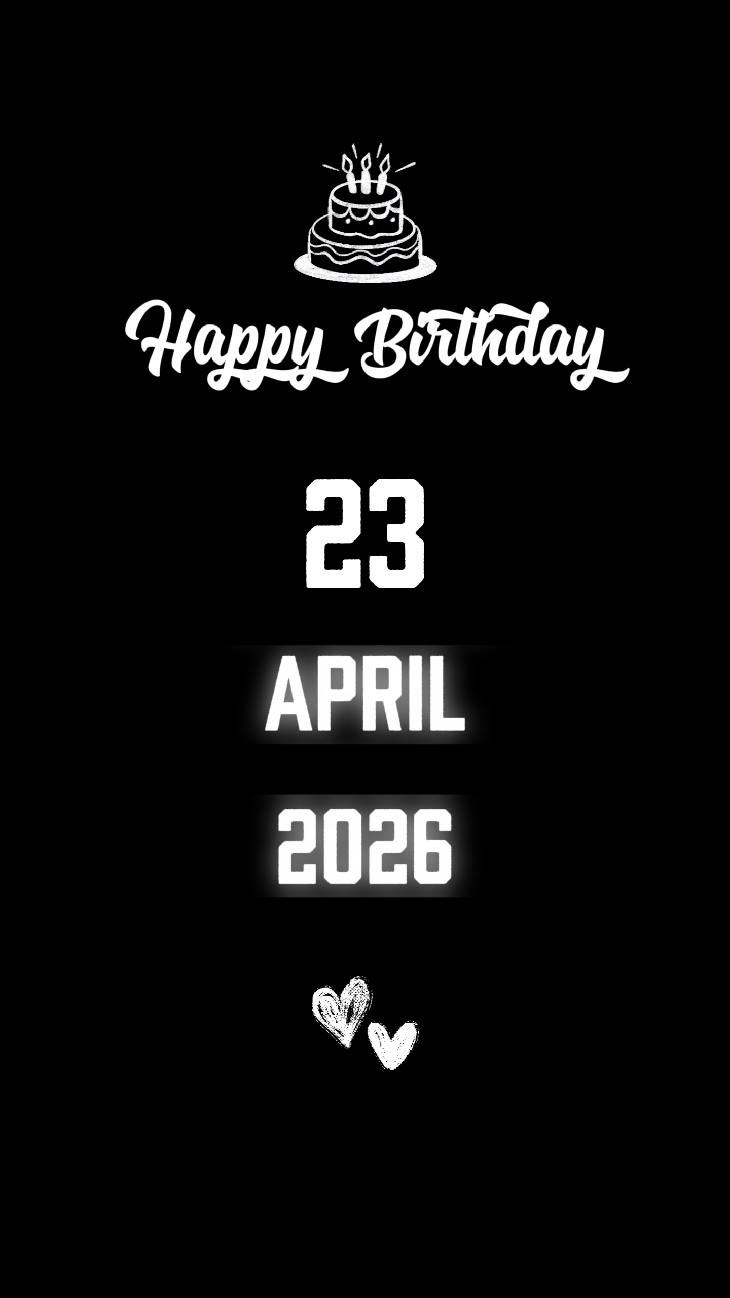 Birthday 23 April