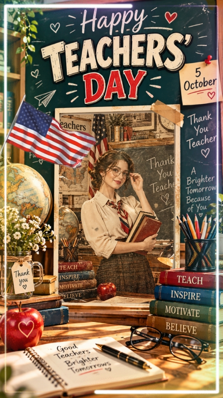Feliz dia do professor 