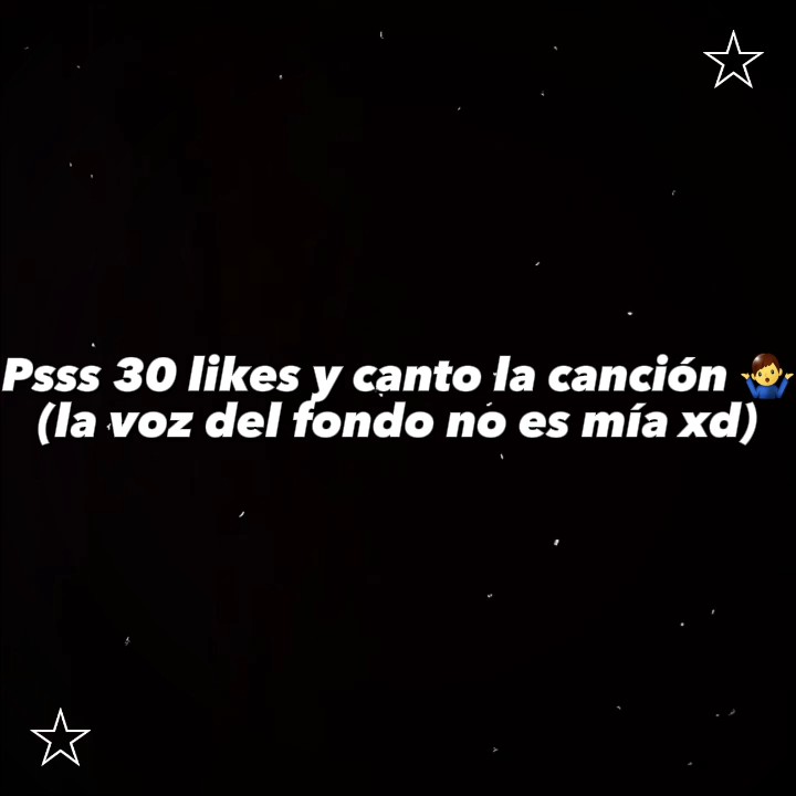 30 Likes y canto 