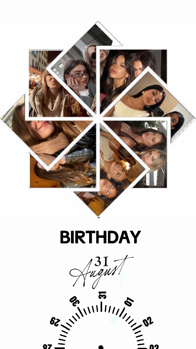 Birthday 31 August 