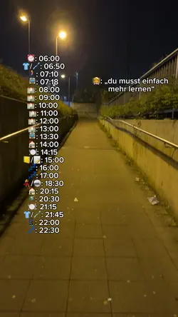 du musst mehr lernen