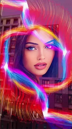 Overlay colorido 