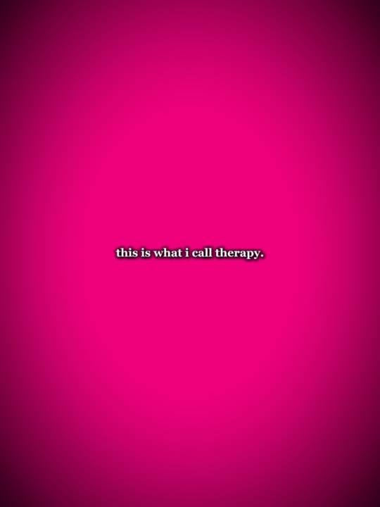 therapy?