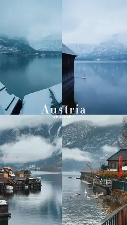 Austria winter vibe