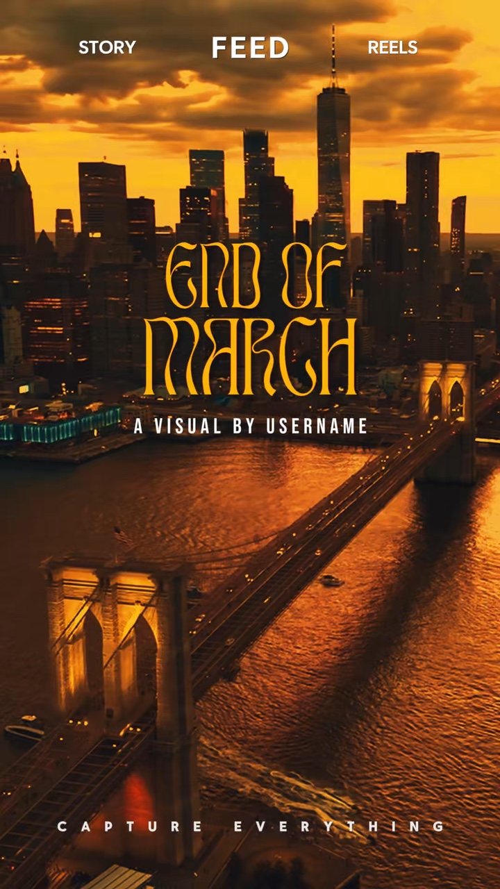 End of March