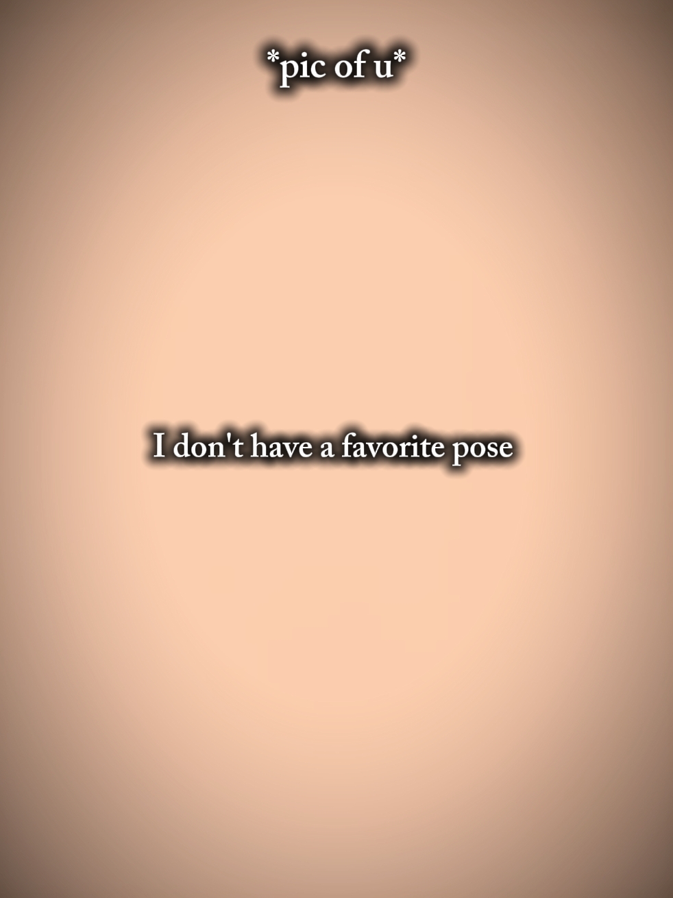 Pose préférée 