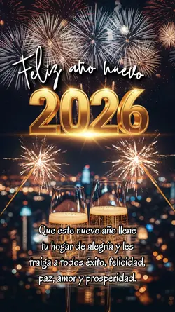 feliz año nuevo 2026