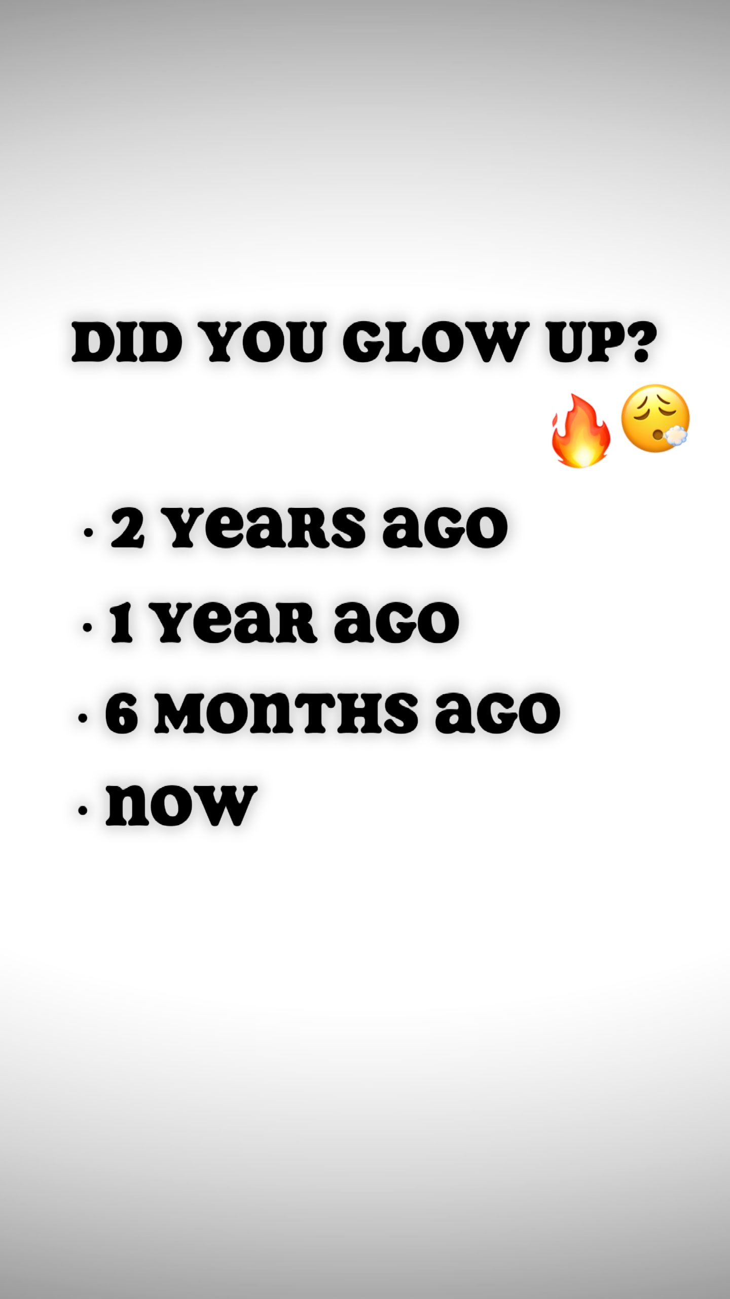 Glow up trend🔥😮‍💨