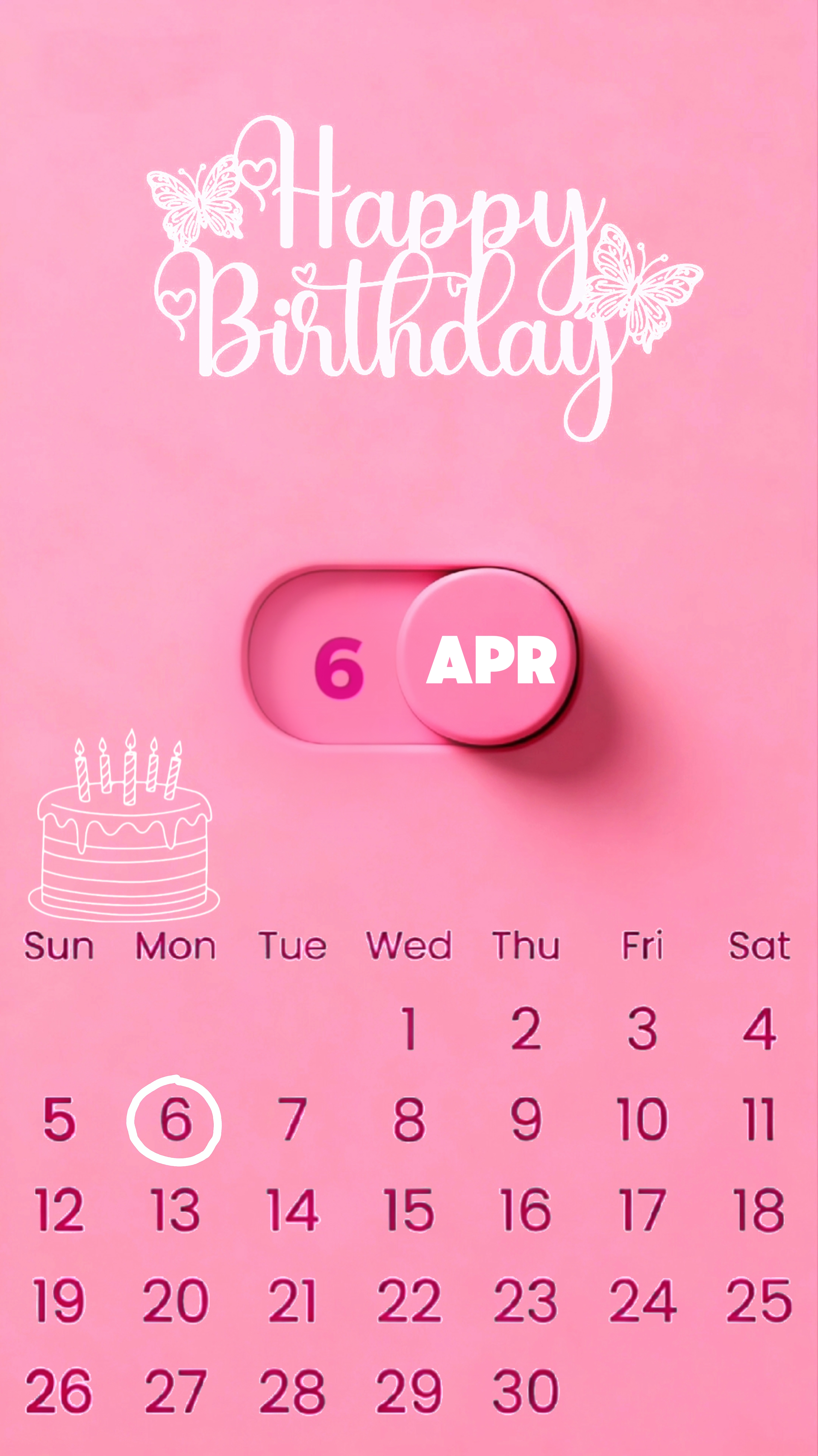HBD 6 DE ABRIL