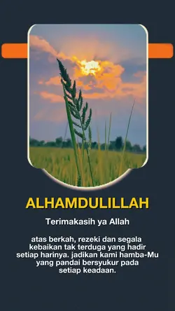 Alhamdulillah
