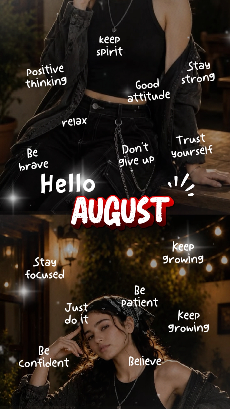 Hola agosto