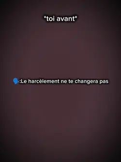 :Le harcèlement ne t