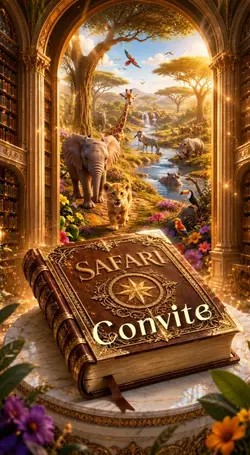 Convite Safari