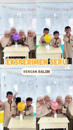 eksperimen seru anak