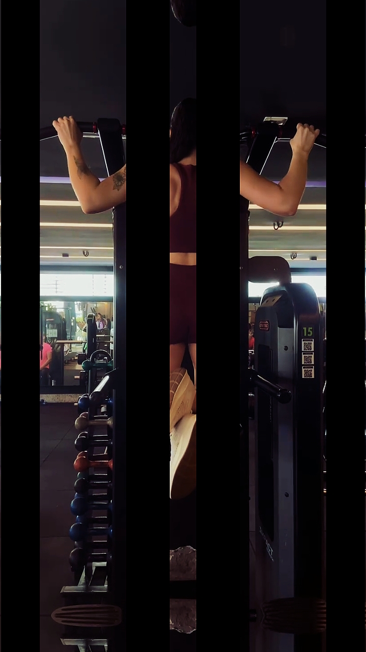 Routine im Fitnessstudio