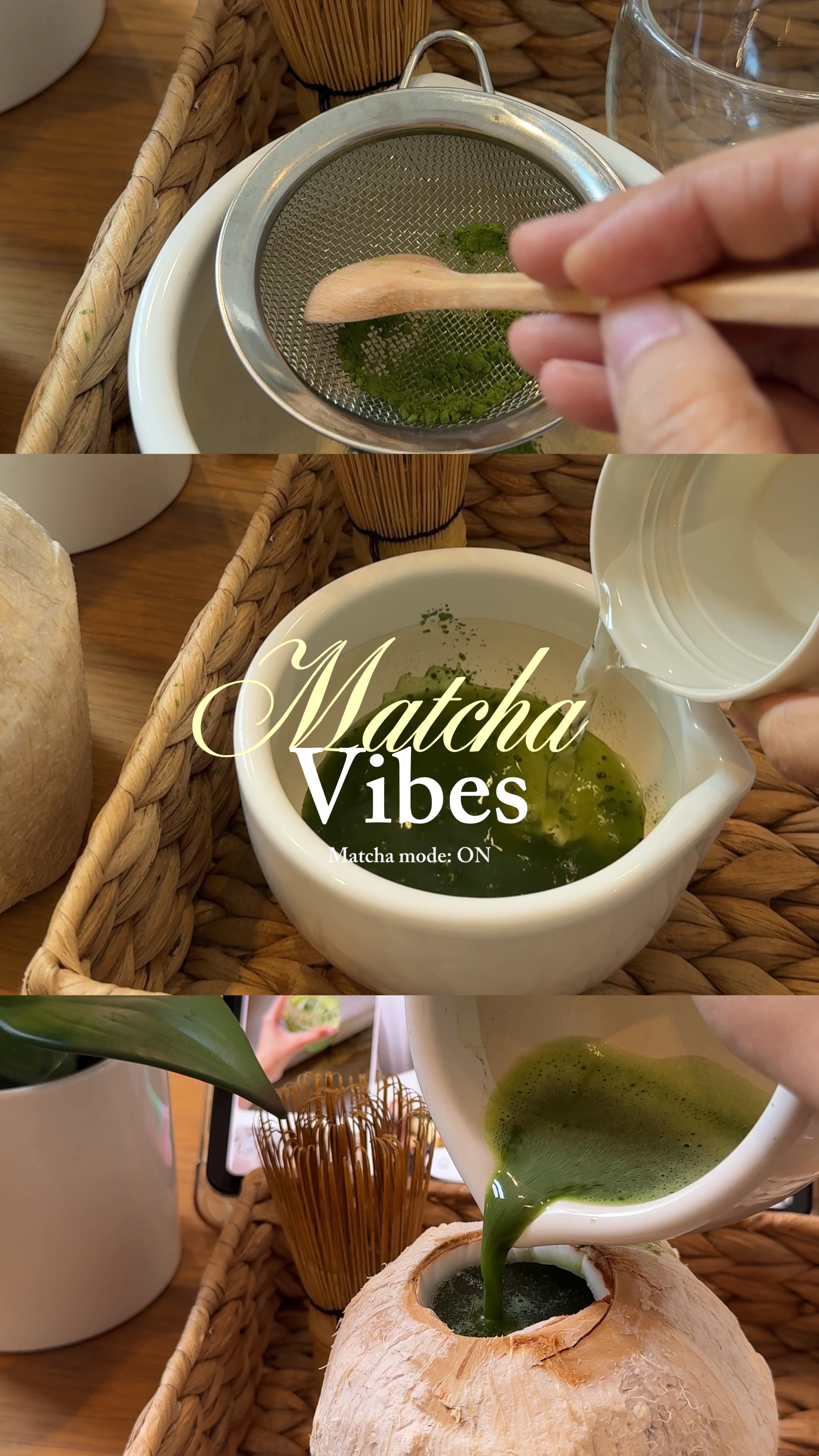 Matcha Vibes 🍵🌤️