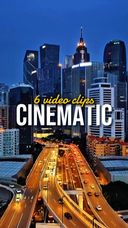 6 Cinematic vidios