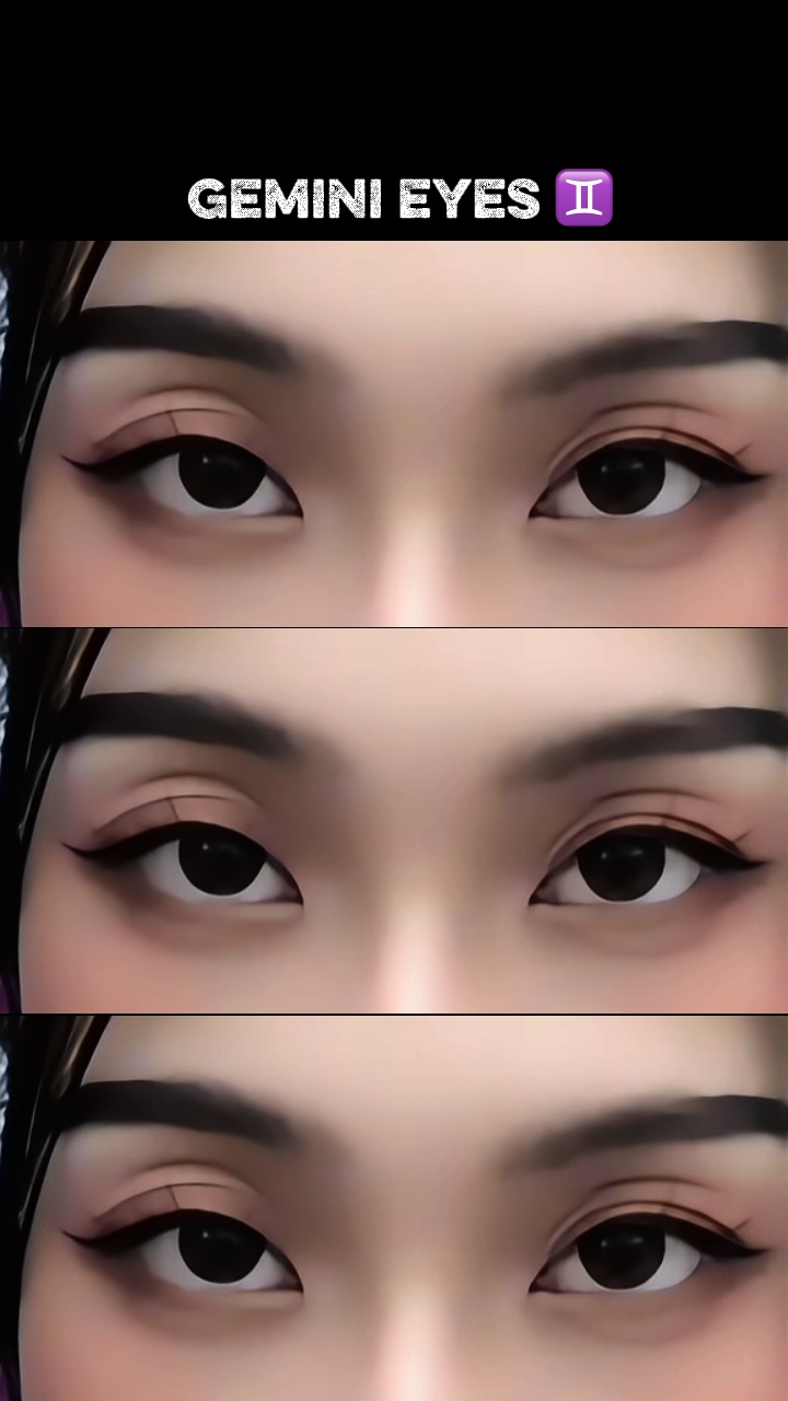 Olhos de gêmeos ♊️
