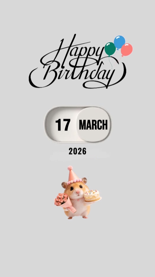 HBD 17 mars