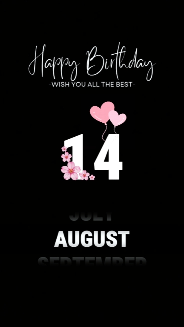 BDAY SON 14AUGUST