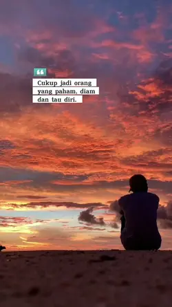 Diam dan sadar diri