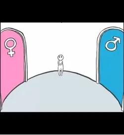 girl & boy Door meme