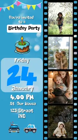 Bday Invitation Boy